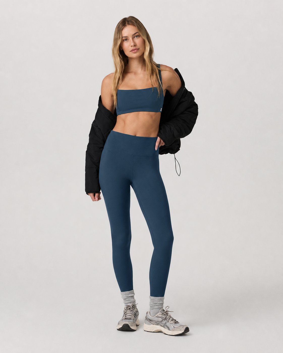 Kinetic Training Legging - Ocean Blue, view 4 of 6