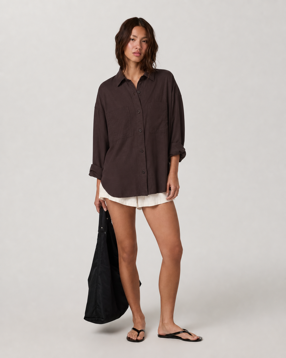 Orbit Button-Up Shirt - French Roast