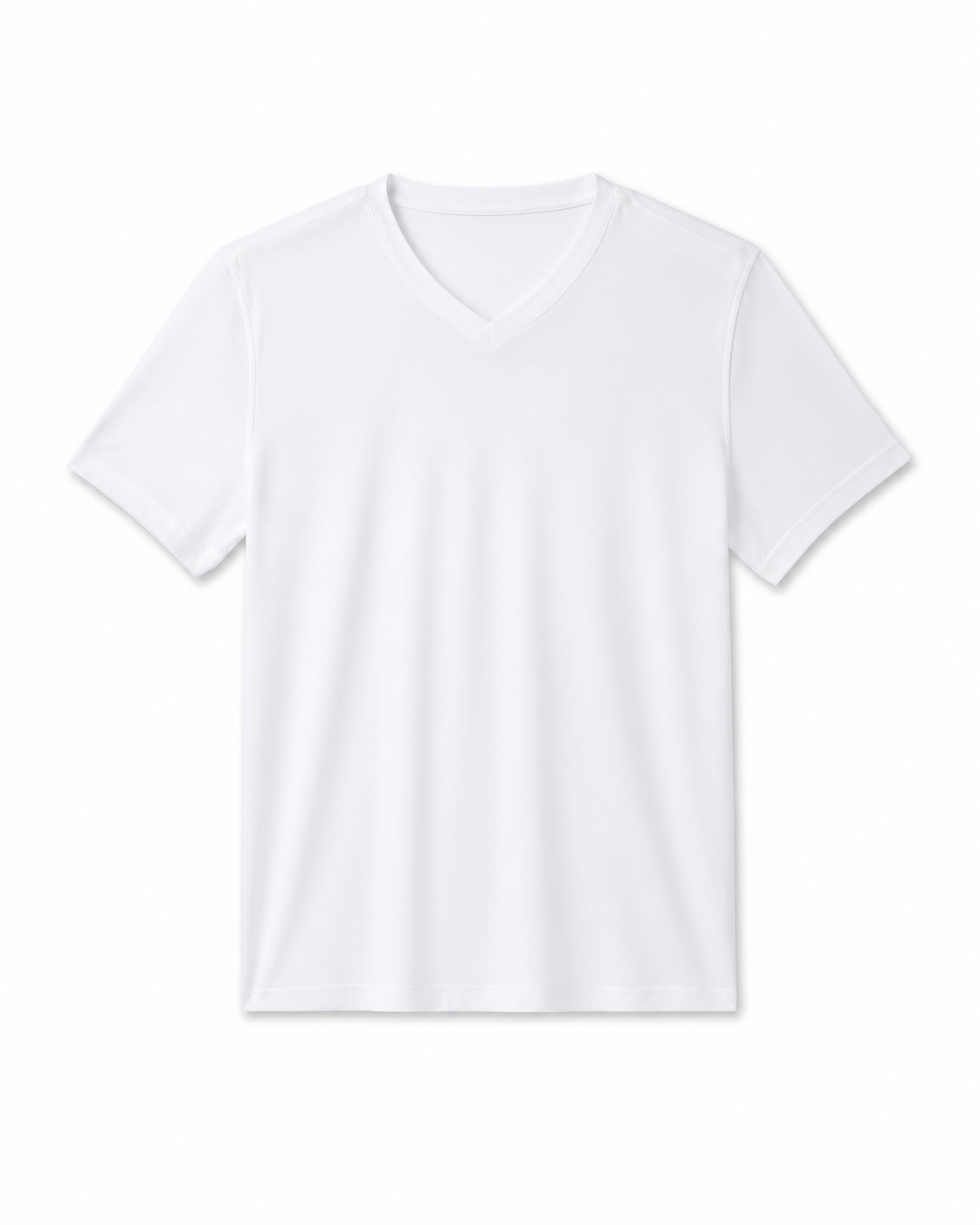 Axiom V-Neck Top - White