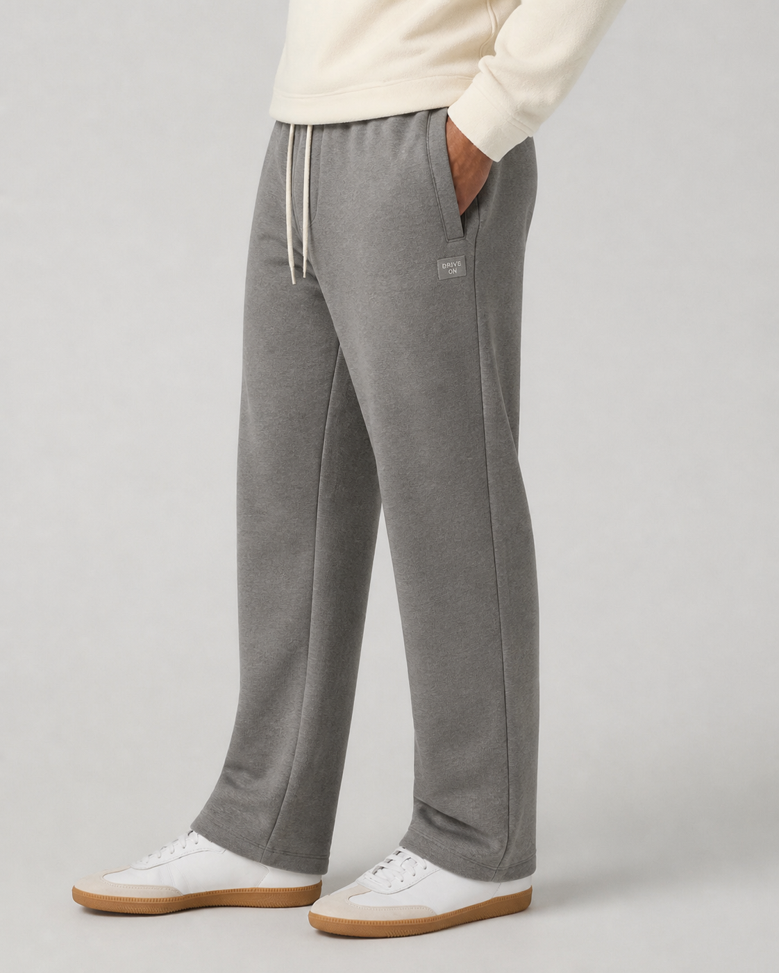 Cadence Straight-Leg Sweatpant - Cavern Grey