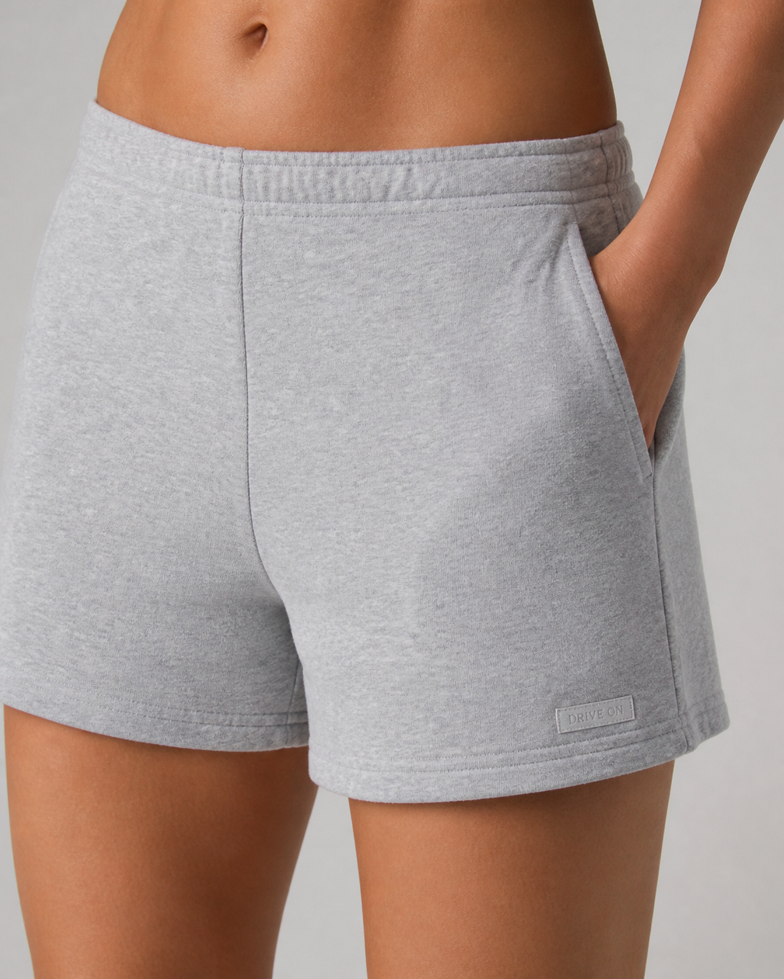Alto Mark Everyday Short - Light Heather Grey
