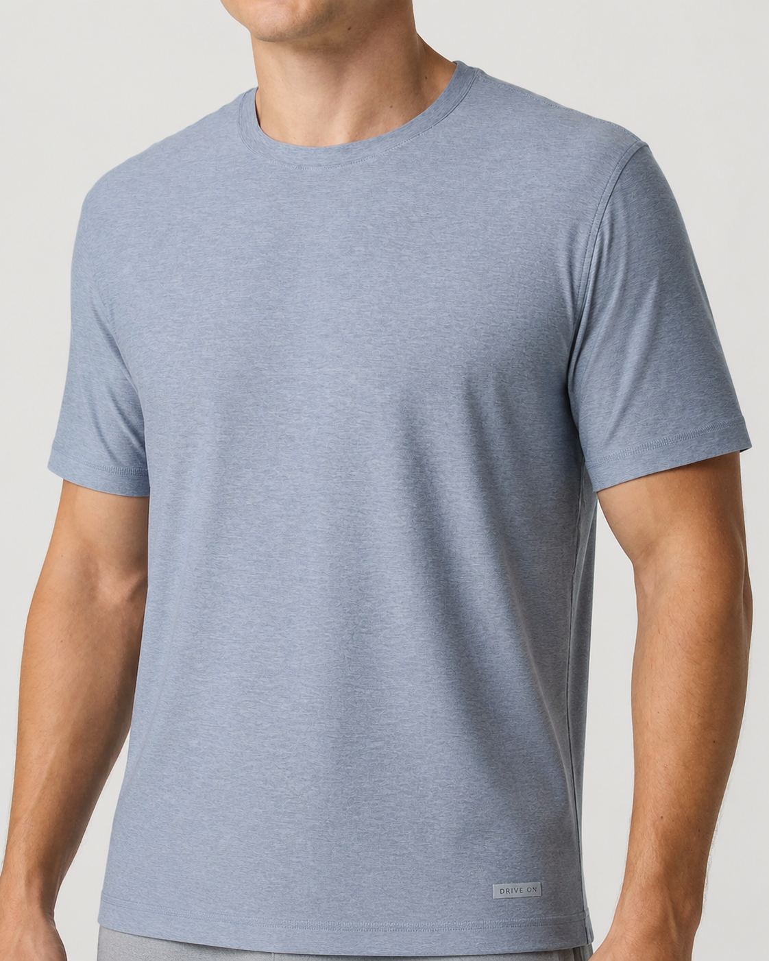 Tempo Performance Tee - Blue Dusk Heather