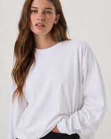 Flint Line Long-Sleeve Everyday Tee - White