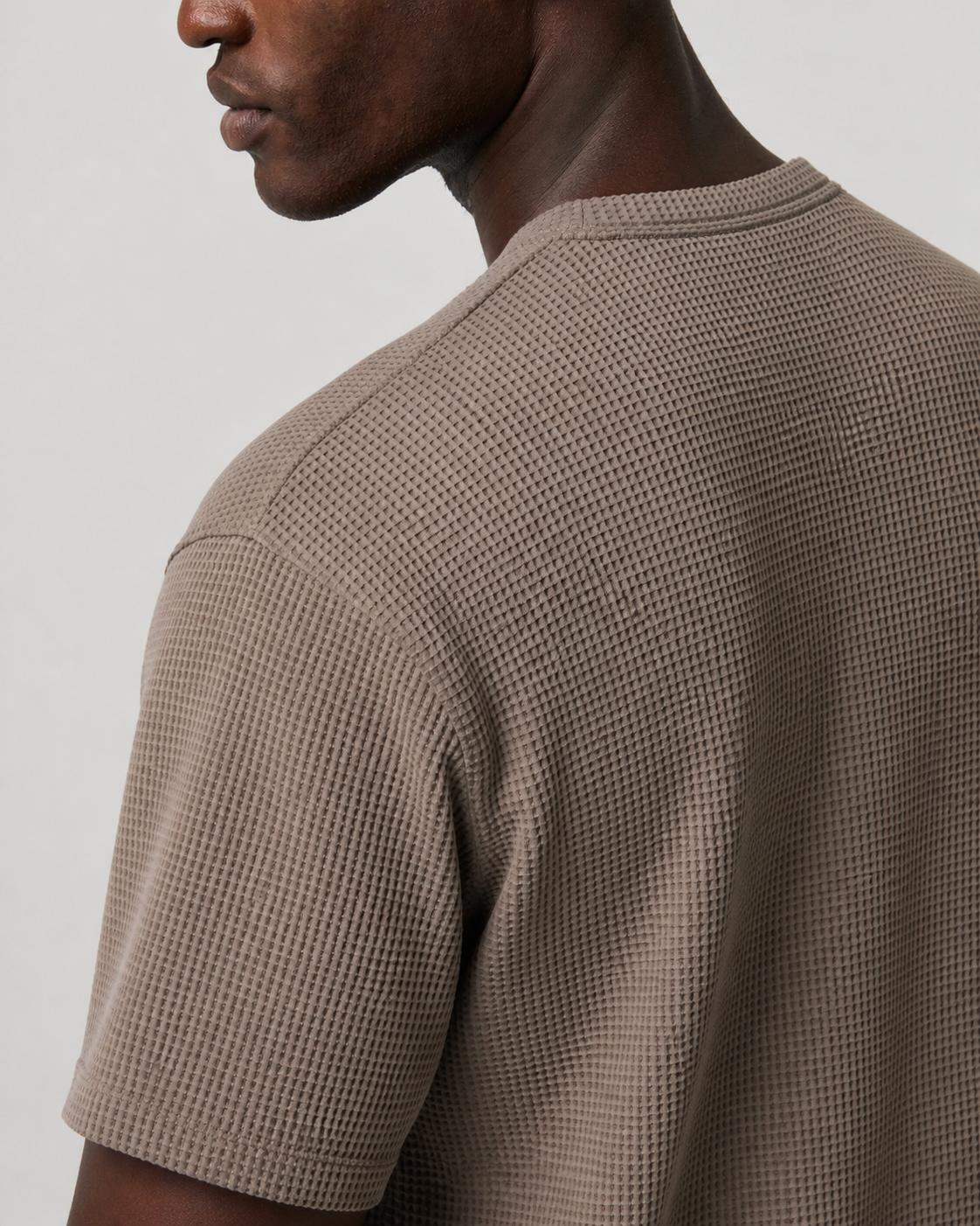 Juniper Short-Sleeve Relaxed-Fit Performance Tee - Bark
