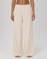 Delta Mark Wide-Leg Everyday Pant - Bleached Sand