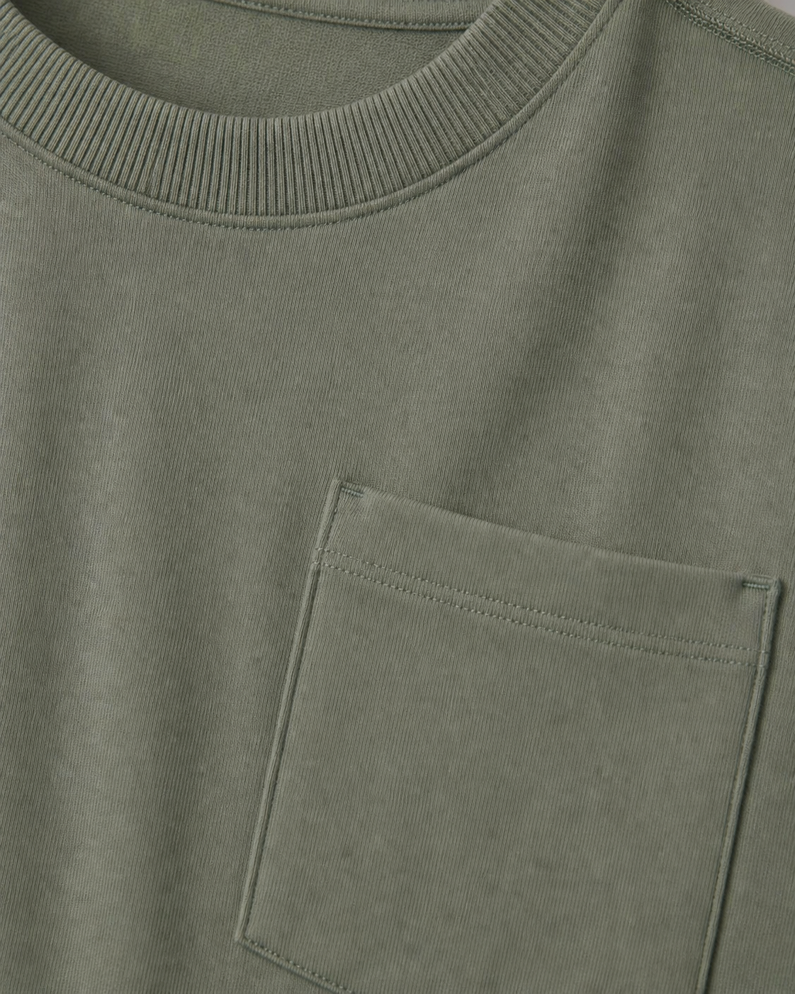 Lucent Short-Sleeve Relaxed-Fit Everyday Tee - Light Oregano