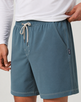Flint Line 7-Inch Lined Everyday Short - Blue Sea
