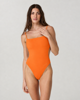 Alder One-Piece Swim Suit - Happy Orange