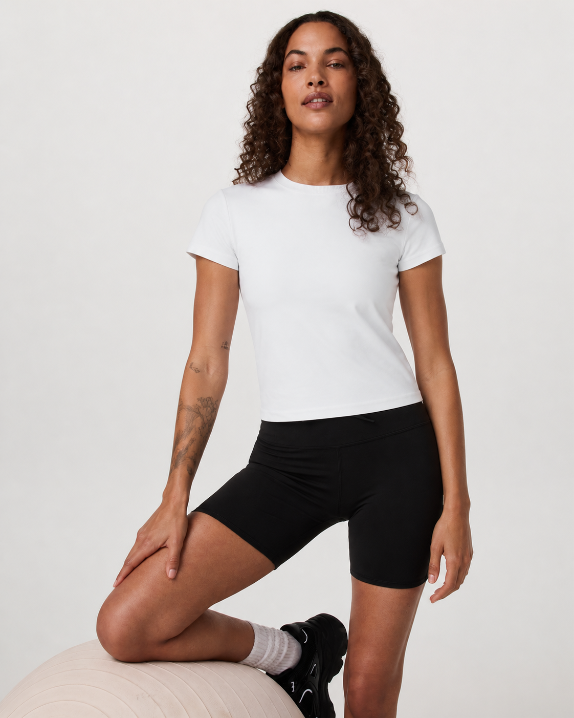 Nexus Line Short-Sleeve Everyday Tee - White