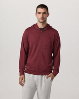 Ember Full-Zip Hoodie - Sangria Heather