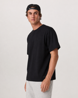 Rowan Short-Sleeve Relaxed-Fit Everyday Tee - Black, view 5 of 6