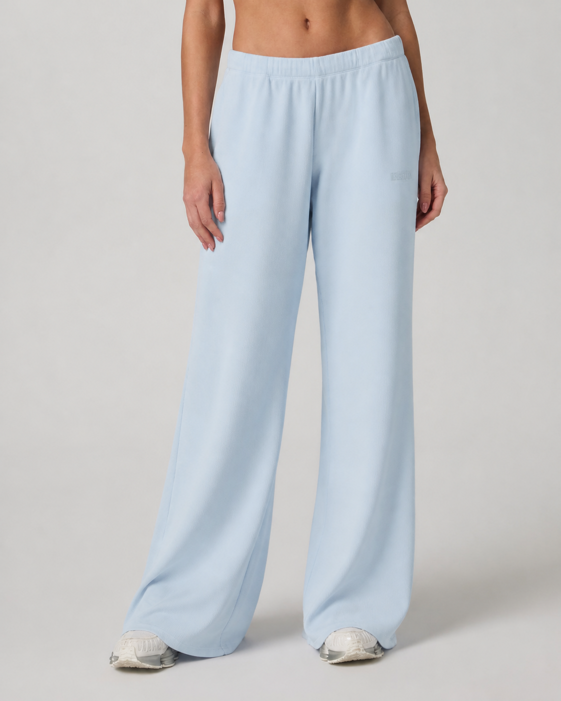 Vector Mark Wide-Leg Everyday Pant - Soft Sky, view 5 of 6