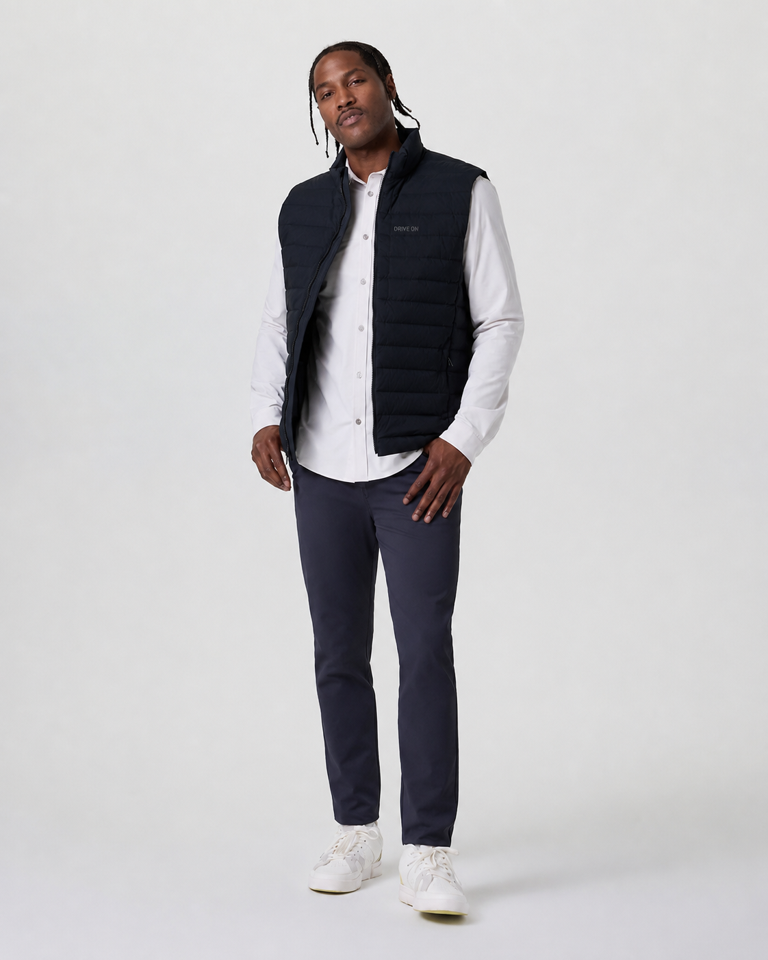 Flint Line Slim Training Pant - Navy, view 5 of 6