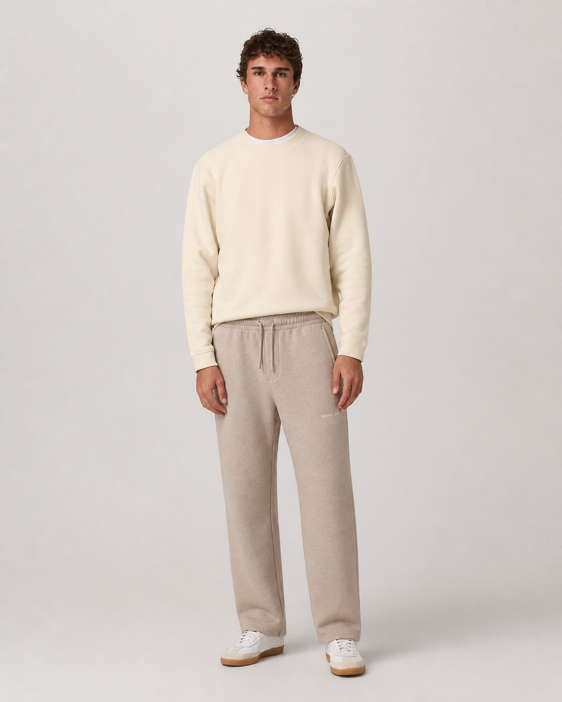 Cadence Straight-Leg Sweatpant - River Rock