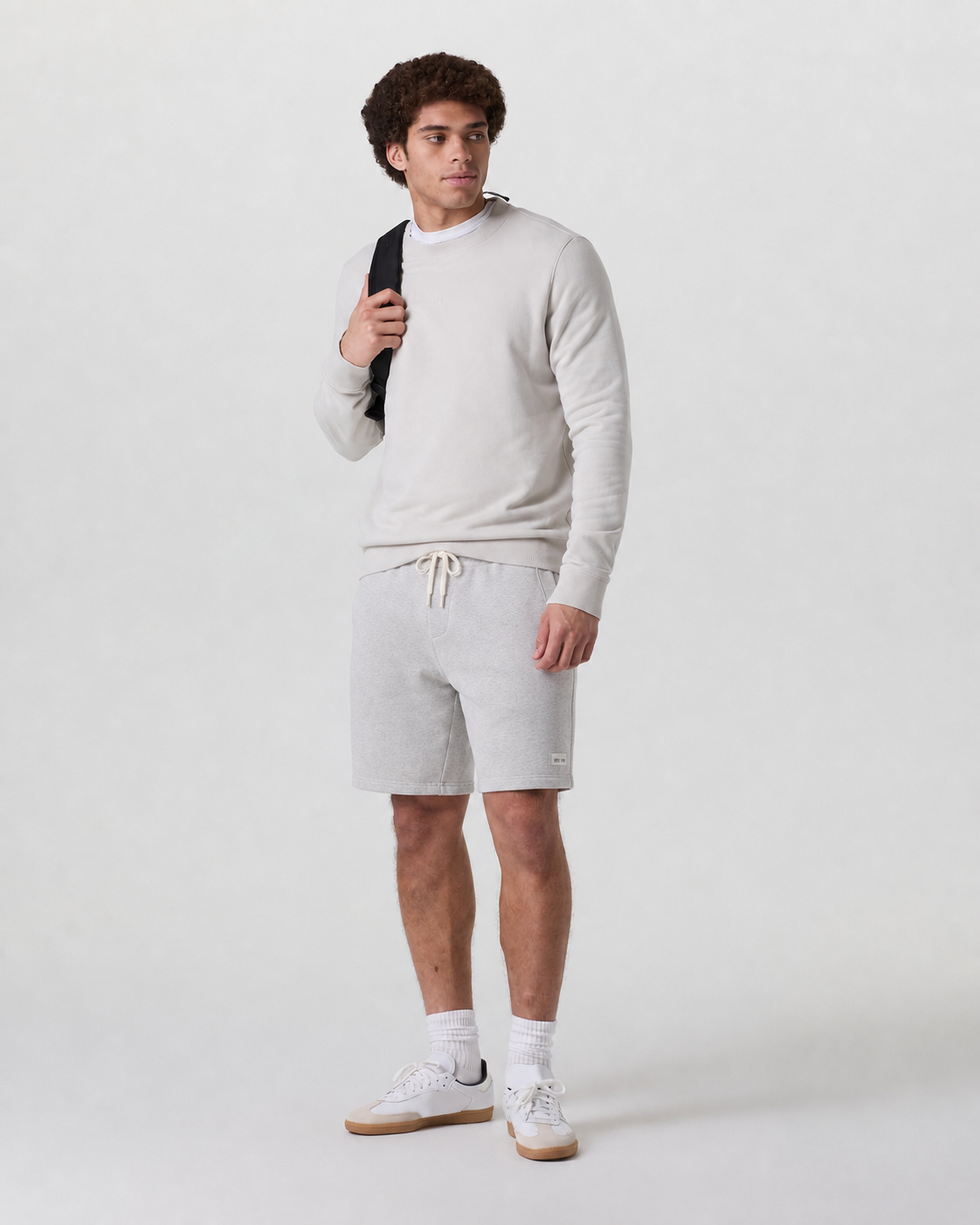 Cadence Way Classic-Fit Coast Short - Light Heather Grey
