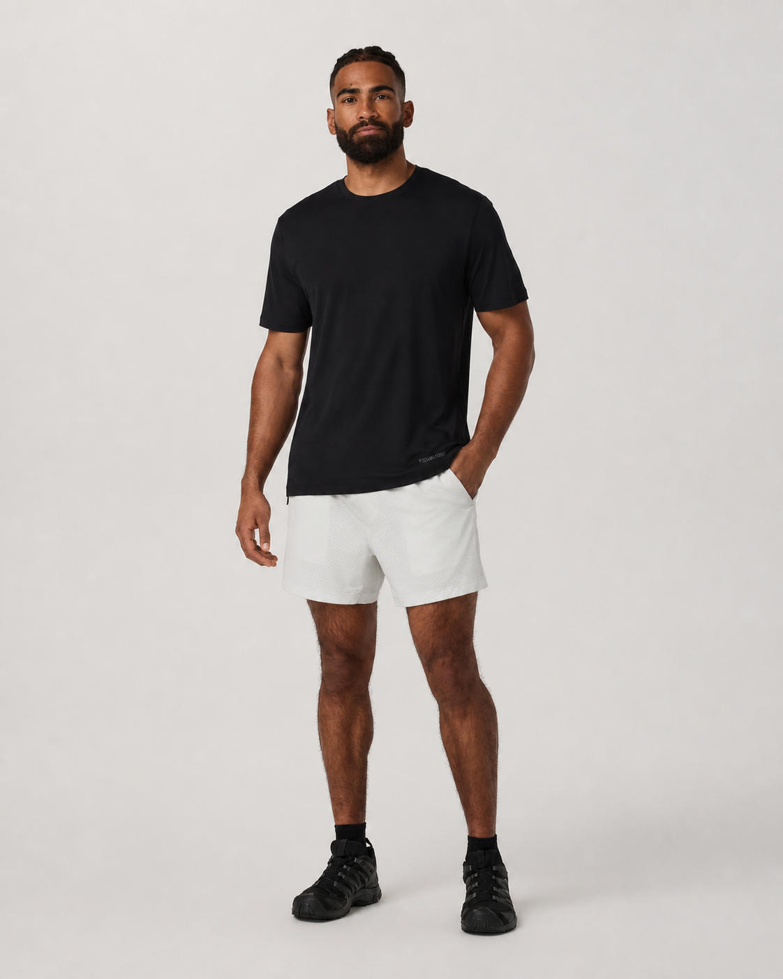 Nexus Short-Sleeve Everyday Tee - Black