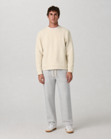 Cadence Straight-Leg Sweatpant - Light Heather Grey