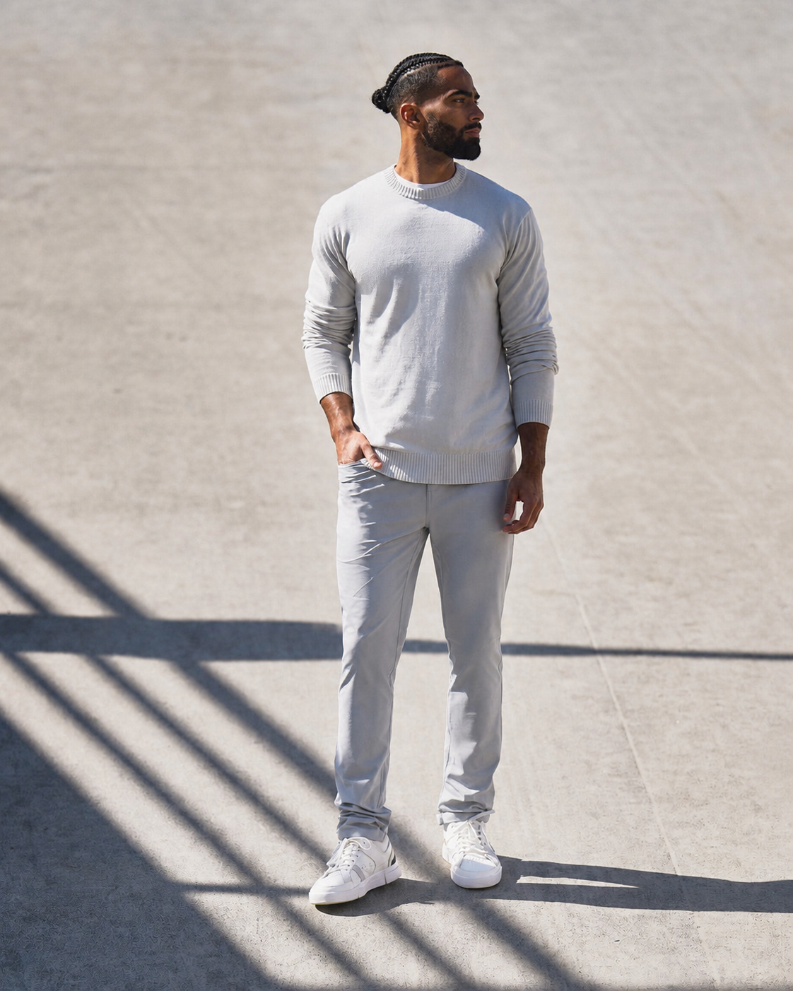 Signal Slim Training Pant - Sea Fog, view 5 of 6