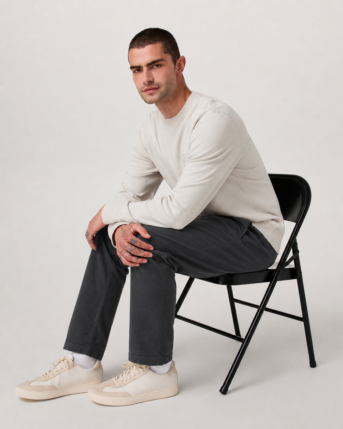 Latitude Line 30-Inch Classic-Fit Everyday Pant - Charcoal