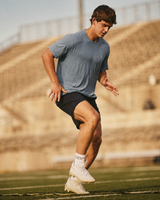 North Short-Sleeve Relaxed-Fit Everyday Tee - Dusty Blue Heather
