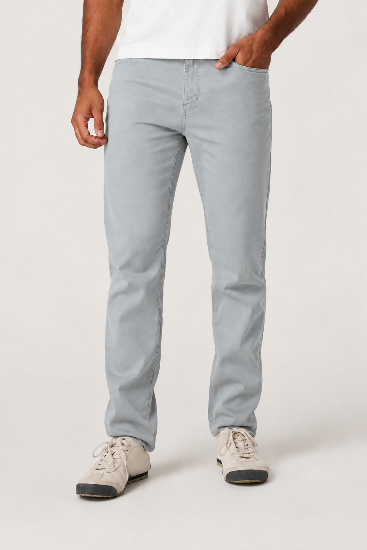 Solstice Slim Training Pant - Sea Fog