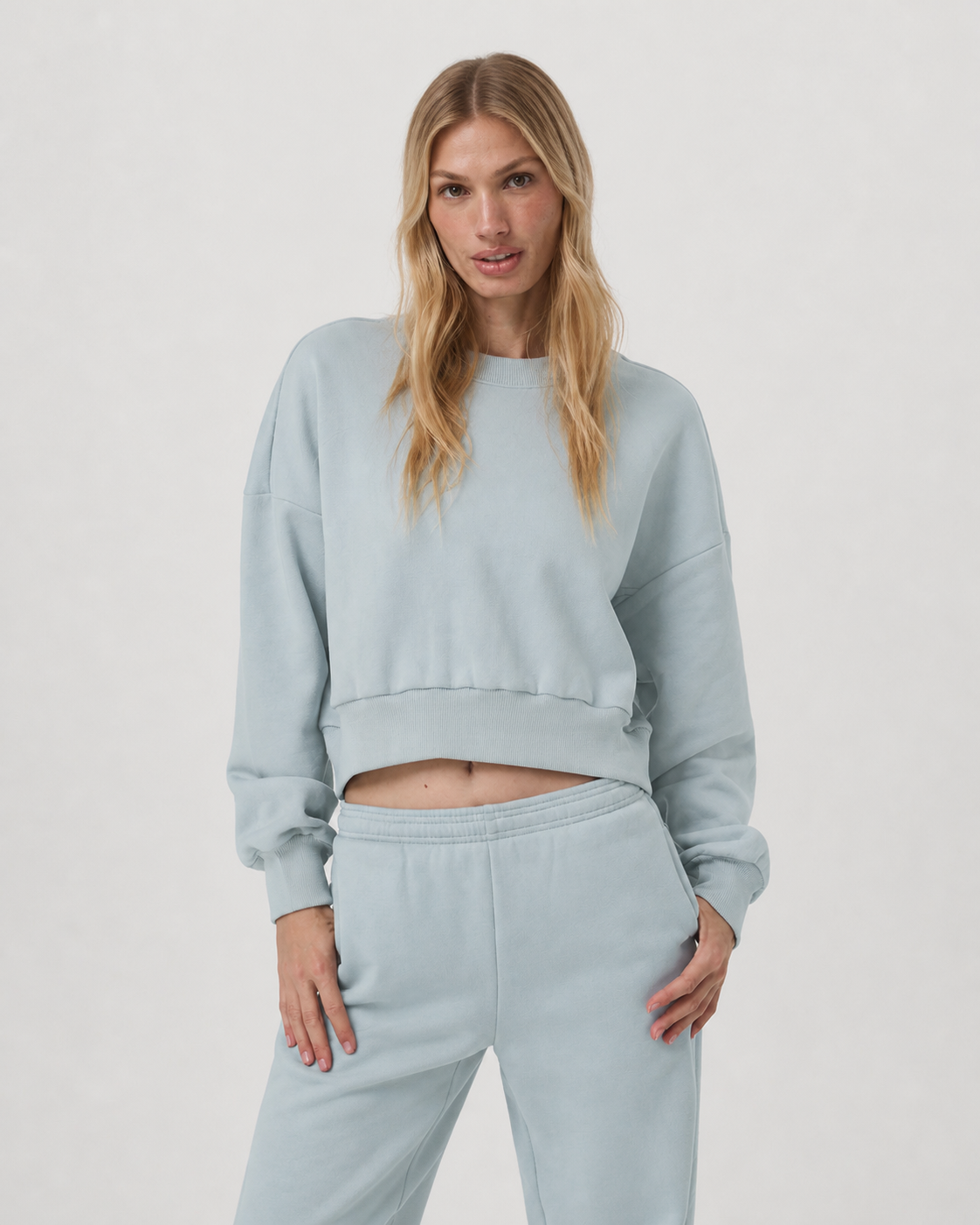 Meridian Mini Sweatshirt - Soft Sky
