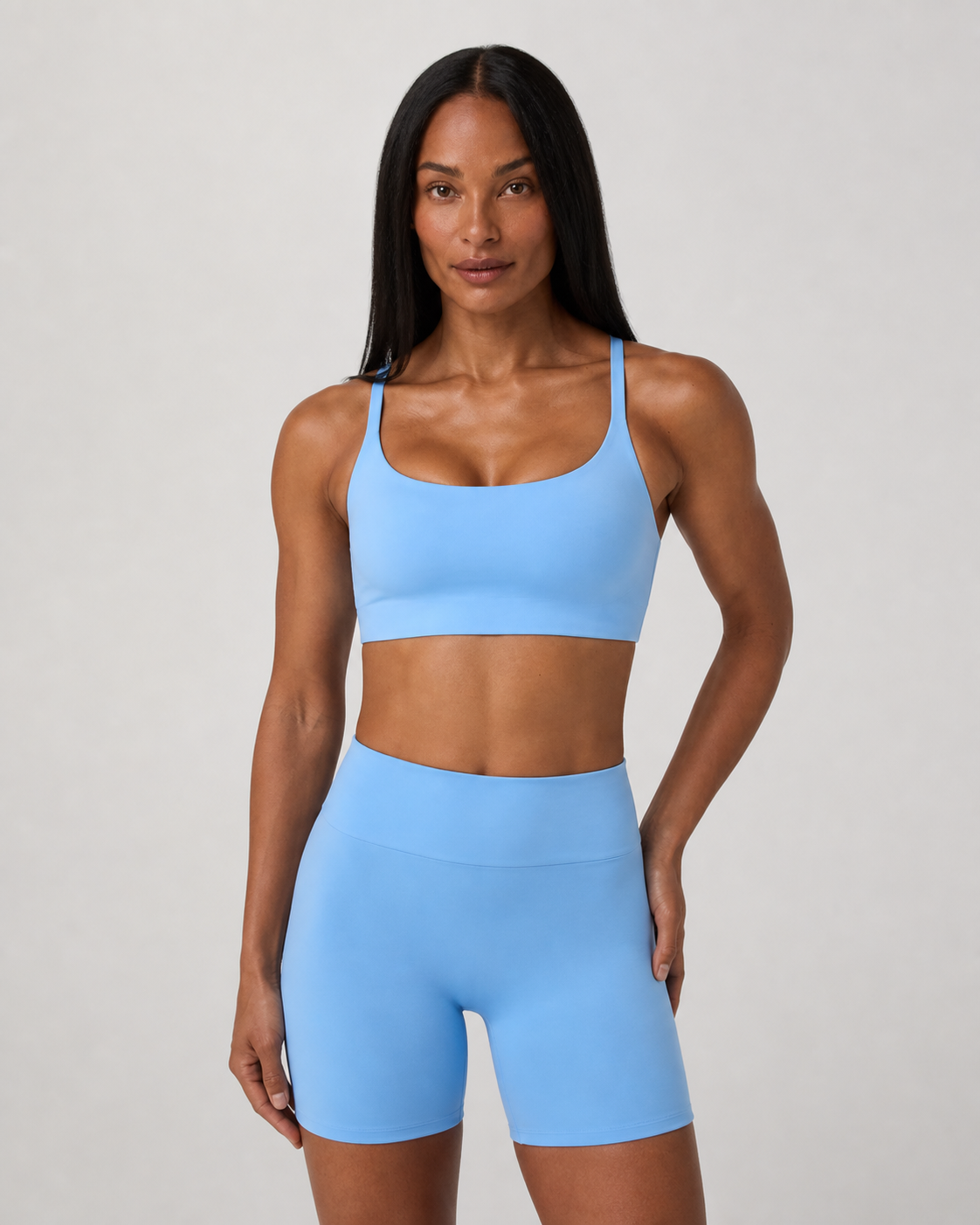 Beacon Movement Bra - Oasis Blue, view 6 of 7