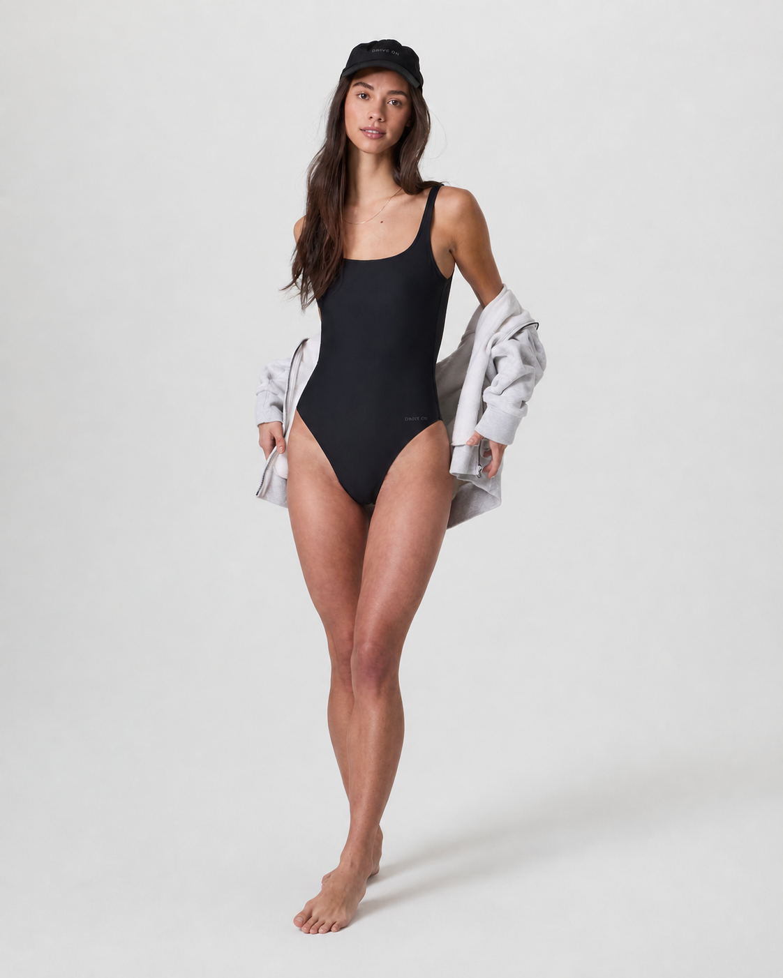 Alto One-Piece Swim Suit - Black
