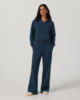 Morrow Full-Zip Classic Pullover - Ocean Blue