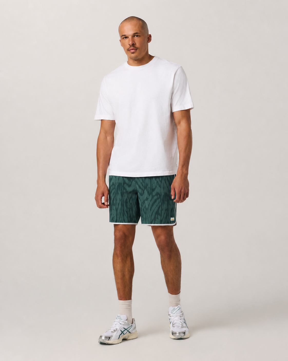 Delta 7-Inch Everyday Short - Agate Green Mirage