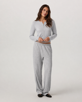 Alto Everyday Cardigan - Pale Grey Heather