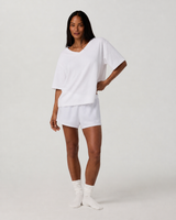 Compass Line Everyday Tee - White