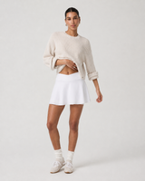 Brio Movement Skirt - White, view 6 of 6