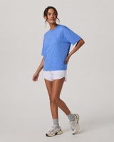 Beacon Line Everyday Tee - Riviera Blue Heather