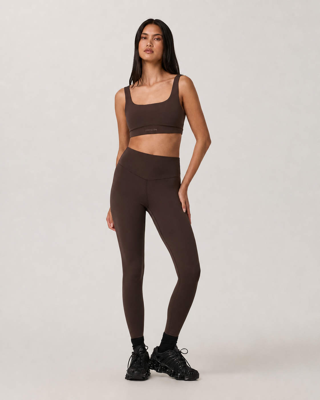 Lucent Movement Bra - French Roast Tonal