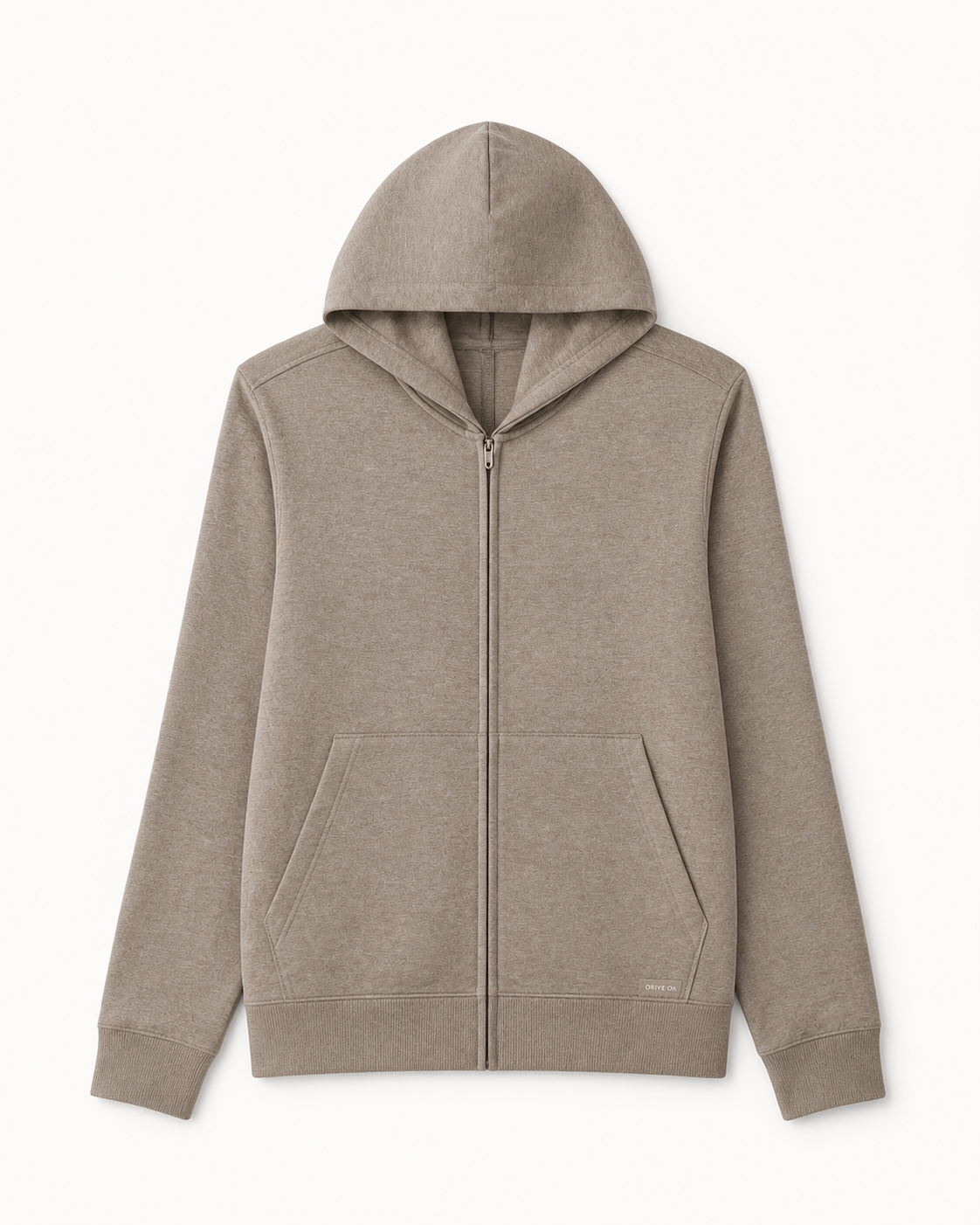 Ember Full-Zip Hoodie - Driftwood Heather