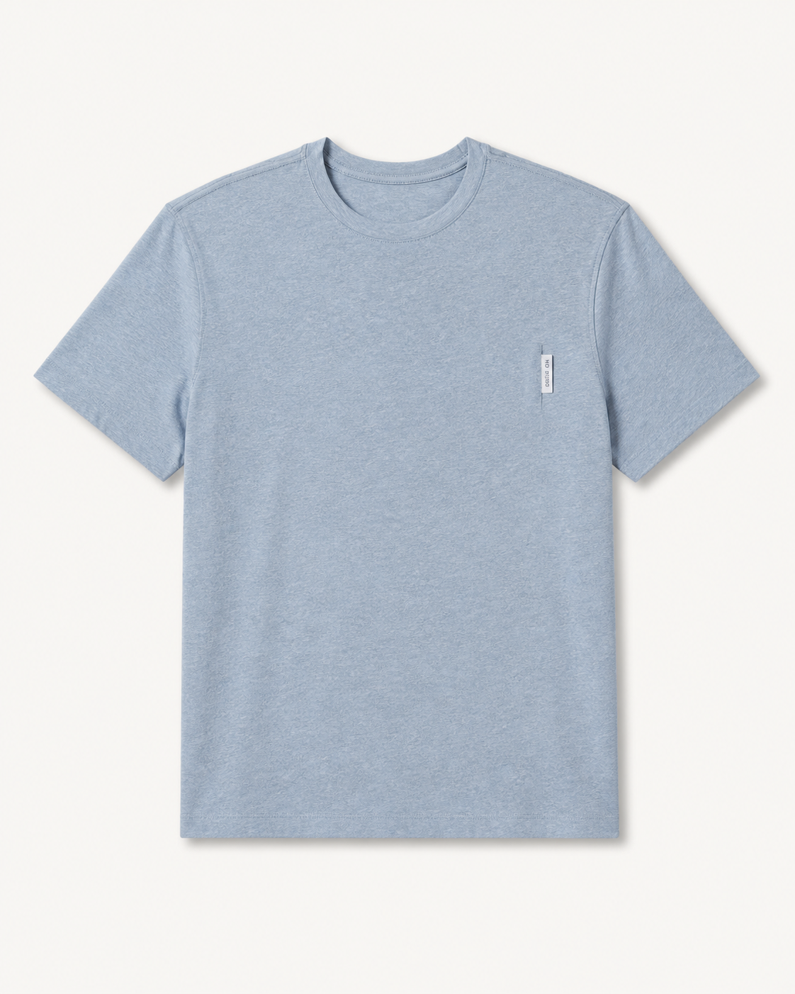 North Short-Sleeve Relaxed-Fit Everyday Tee - Dusty Blue Heather