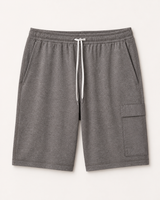 Compass Way Classic-Fit Training Short - Warm Grey Heather