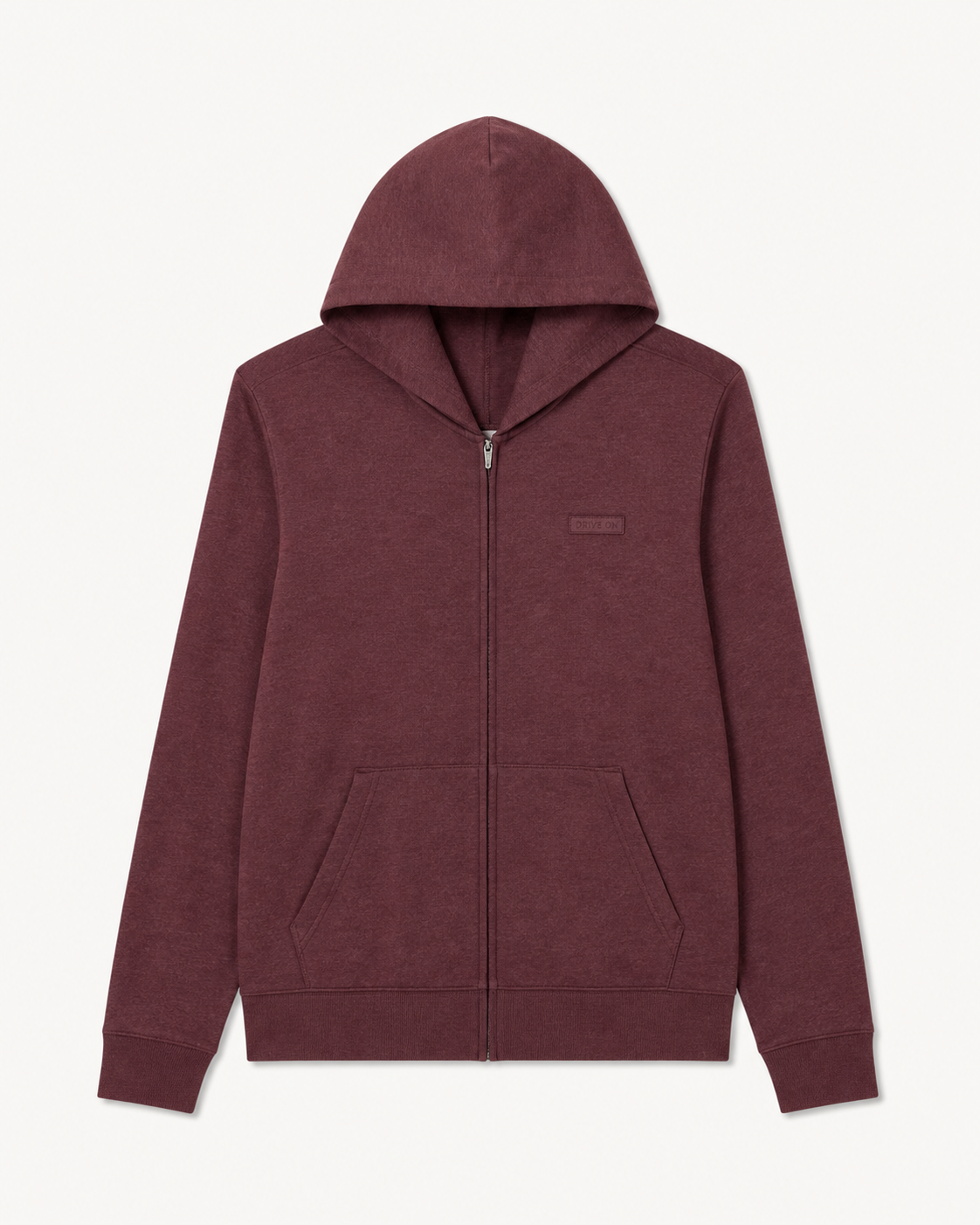 Ember Full-Zip Hoodie - Sangria Heather
