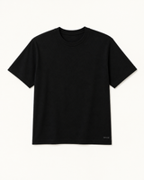 Rowan Short-Sleeve Relaxed-Fit Everyday Tee - Black, view 6 of 6