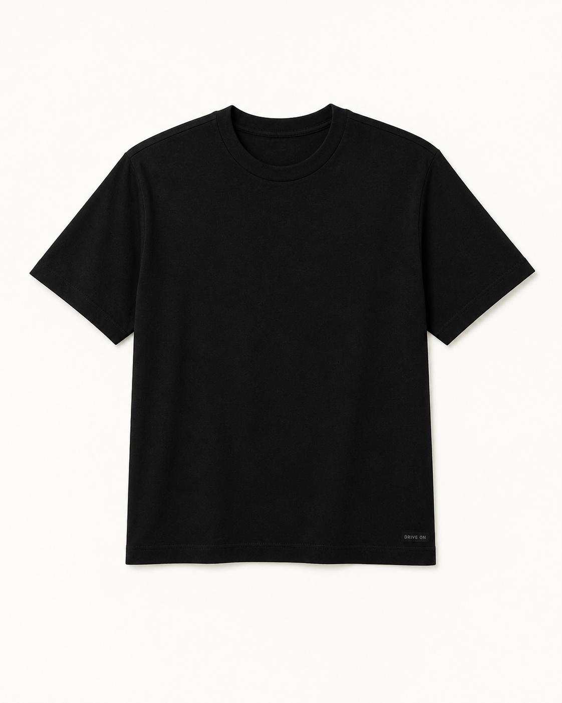 Rowan Short-Sleeve Relaxed-Fit Everyday Tee - Black, view 6 of 6