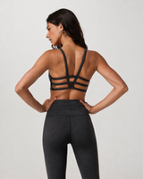 Cedar Movement Bra - Black Heather