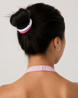 Alder 2.0 Mini Hair Tie Set - Black White Cerise