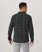 Delta Long-Sleeve Button-Down Shirt - Dark Pewter