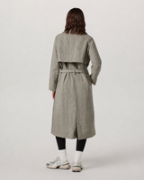 Alto Transit Coat - Willow Grey Nova Plaid