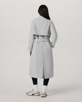 Brio Transit Coat - Light Heather Grey