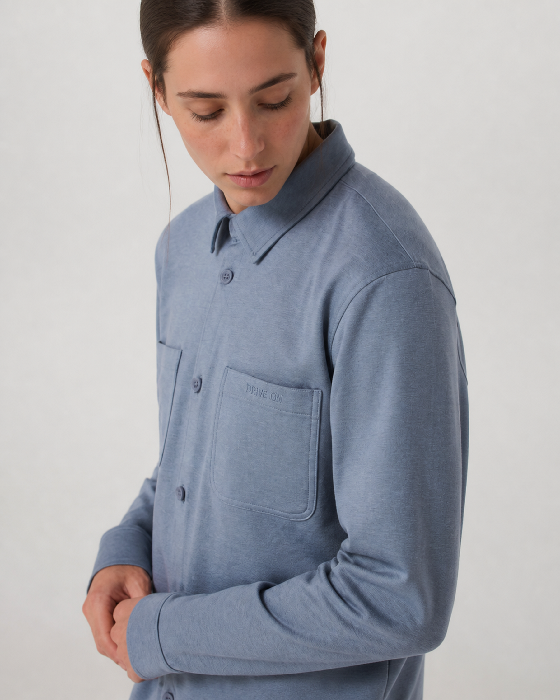 Brio Way Track Jacket - Blue Coast