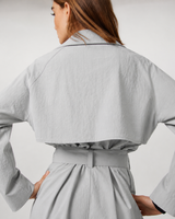 Brio Transit Coat - Light Heather Grey