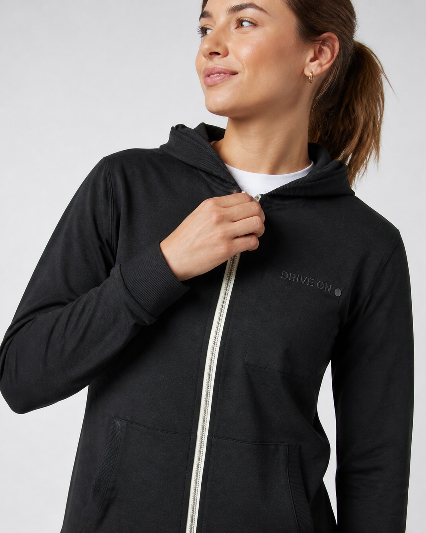 Rally Hoodie - Black Heather