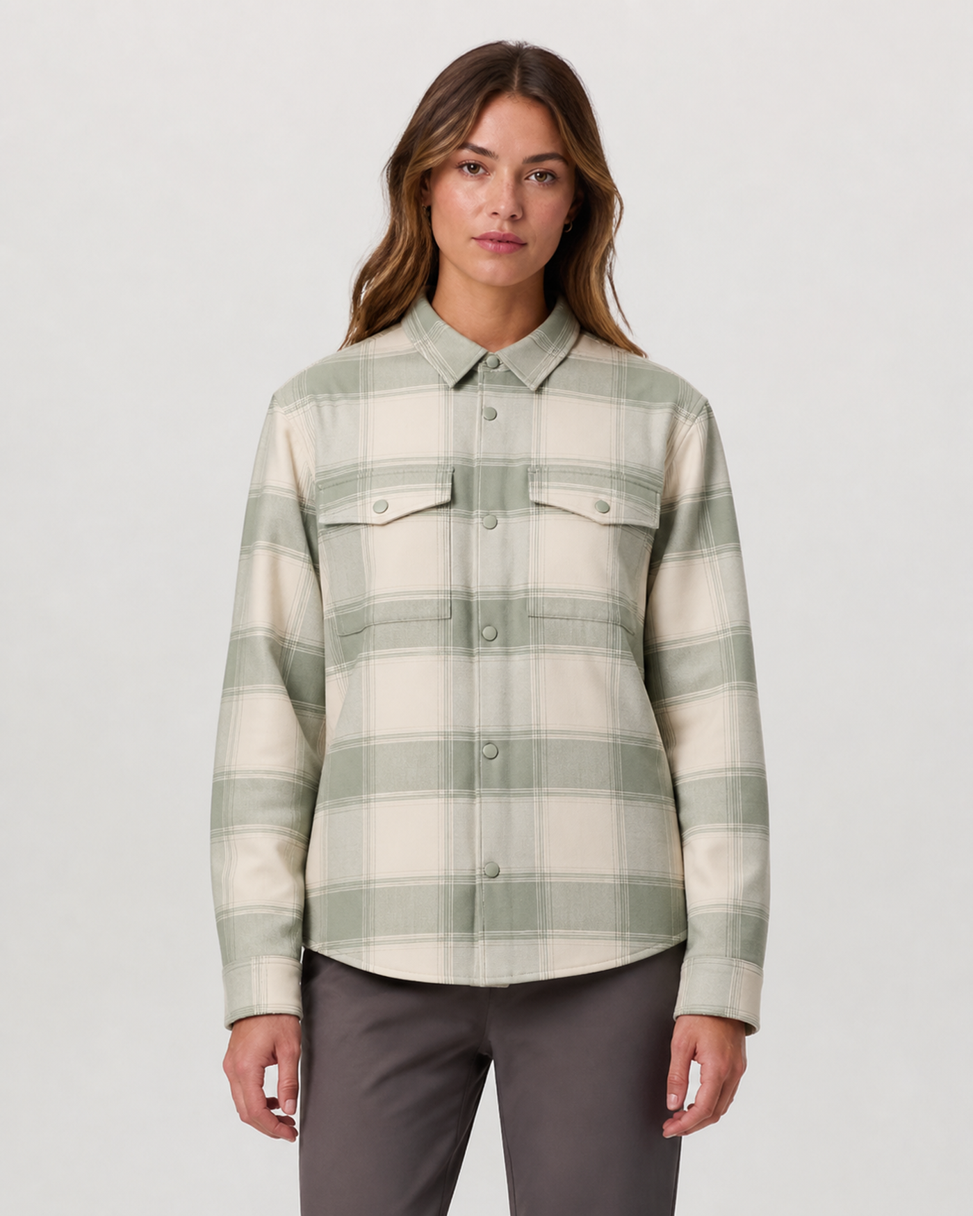 Orbit Line Insulated Jacket - Milkweed
